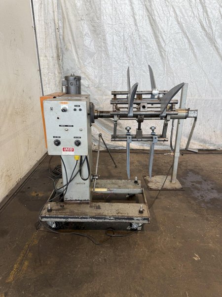 2,000 LB X 16&quot; JACO POWERED UNCOILER. STOCK # 0886425