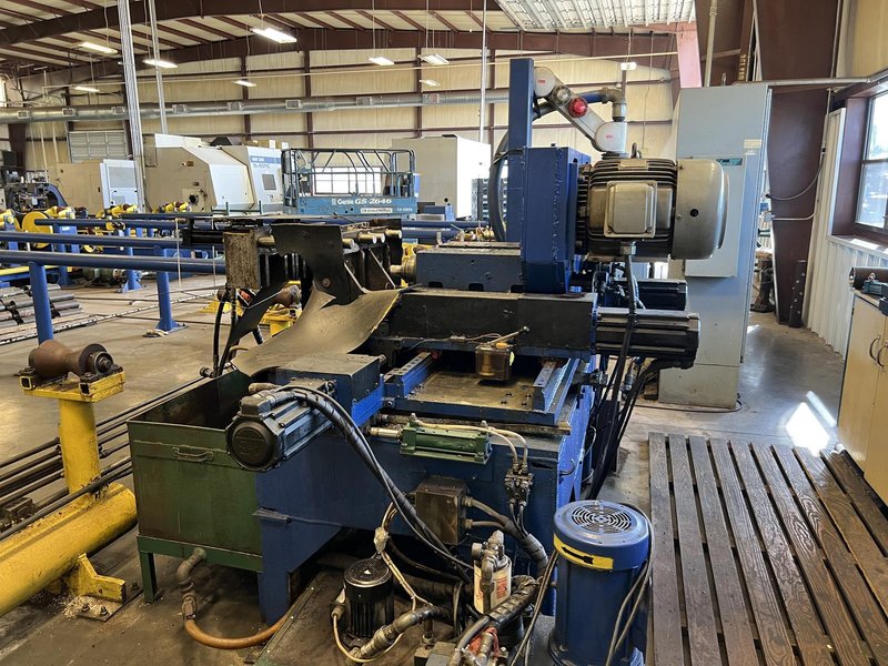 Used, 4th Axis Tubular Counterbore and Drilling Machine