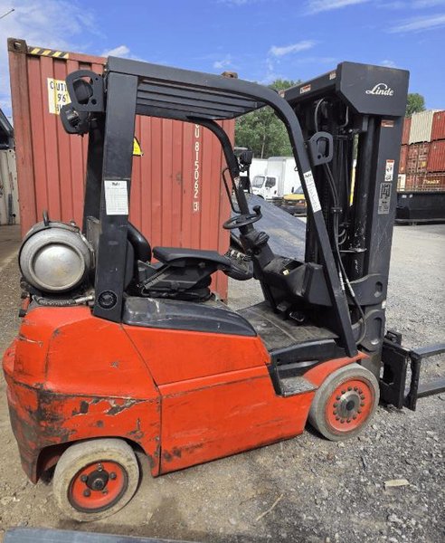 Linde H25CT 5,000 LB LPG Cushion Tire Forklift, 2022 – Hydrostatic Drive