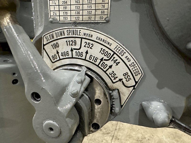 3&#039; X 9&quot; CARLTON MODEL #1A RADIAL ARM DRILL WITH DUAL BASE: STOCK #22001