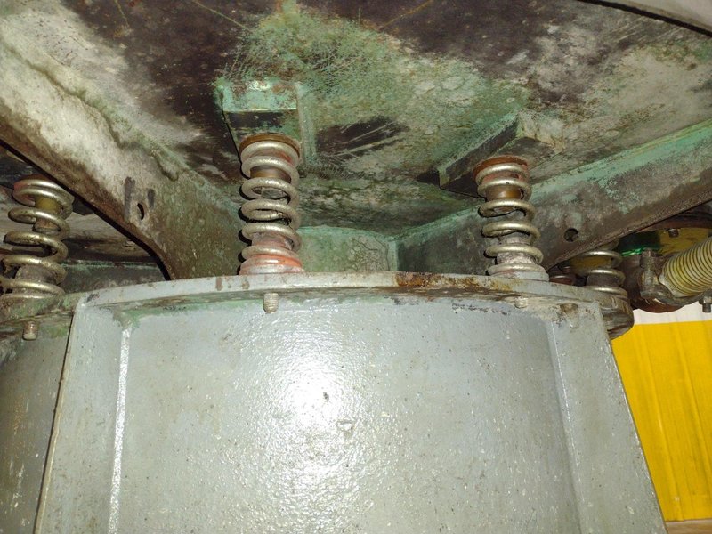 14 FT3 SWECO MODEL #FMD-14LR ROTARY VIBRATORY FINISHING BOWL: YOBRO #24557