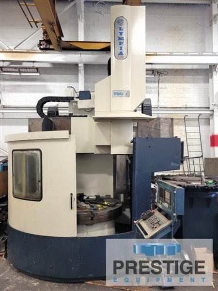 66&quot; Olympia V60L CNC Vertical Boring Mill w/ Live Milling