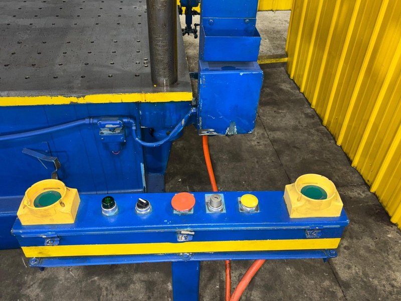 75 TON DAKE MODEL #18-558 HYDRAULIC 4-POST PRESS,  23&quot; STROKE: YOBRO #24084