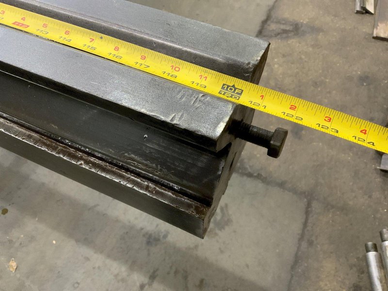 10' 4 WAY PRESS BRAKE DIE: STOCK #80838