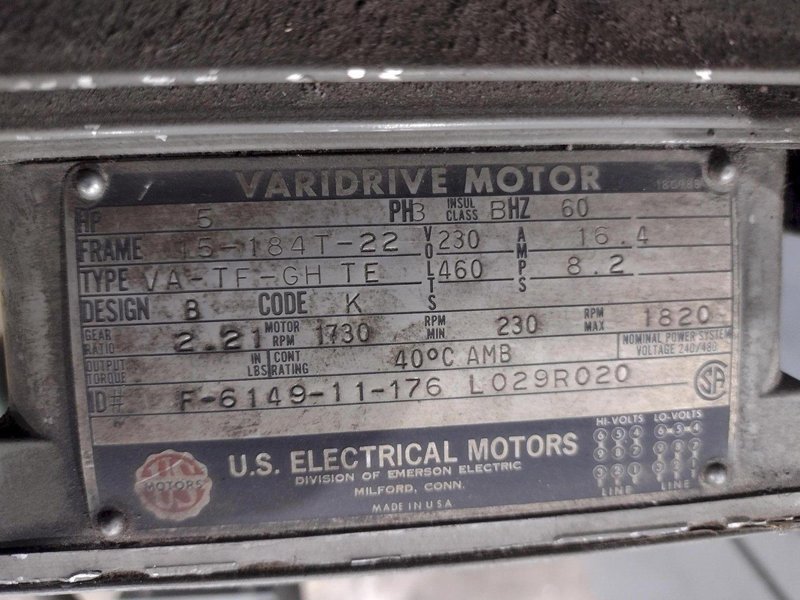 60 TON ROUSSELLE MODEL #6A OBI PRESS, 4" STROKE: YOBRO #22527