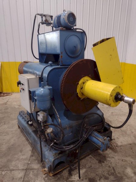 10,000 LB X 42” B&amp;K MOTORIZED UNCOILER COIL REEL : STOCK #22955