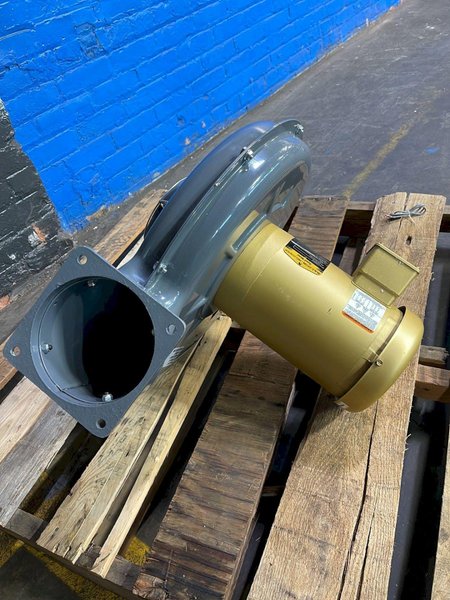 BALDOR 2 HP BLOWER W/ RELIANCE SUPER-E MOTOR  -  VEM3555