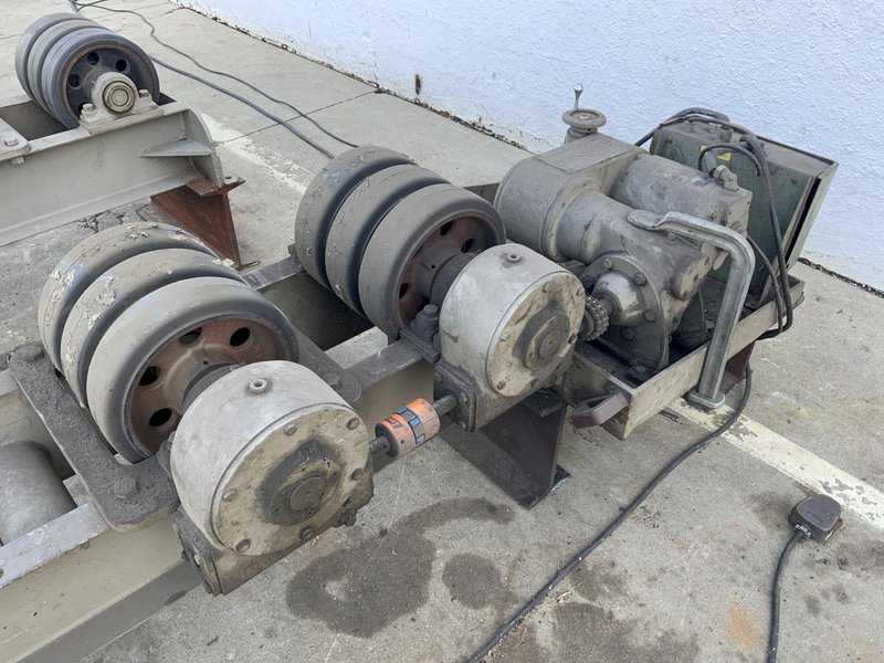 16,000 LBD WEBB MODEL #T-24 TANK TURNING ROLL SET: STOCK #80976