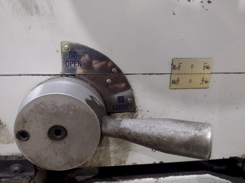 35" x 120" WILLIS MODEL #PK35 HOLLOW SPINDLE ENGINE LATHE 10" HOLE: YOBRO #24547