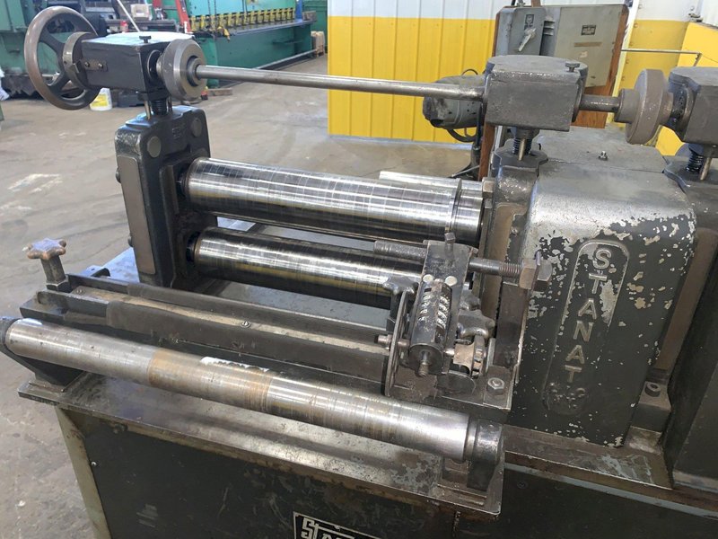 18&quot; WIDE X 4500 LB X 3&quot; ARBOR STANAT MODEL #S-180  SLITTING LINE: STOCK #13717