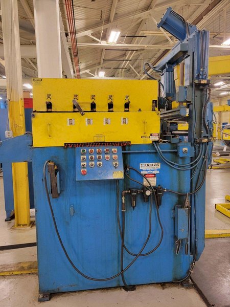 DALLAS Complete Coil Feed Line (Double End Coil Reel) 6,000 lb x 18" Wide x .125"