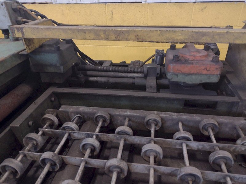 14" WIDE X 12" STROKE X .140" THICK JAYBIRD MODEL #J9-1812 COIL STRIP STRAIGHTENER: STOCK 15095