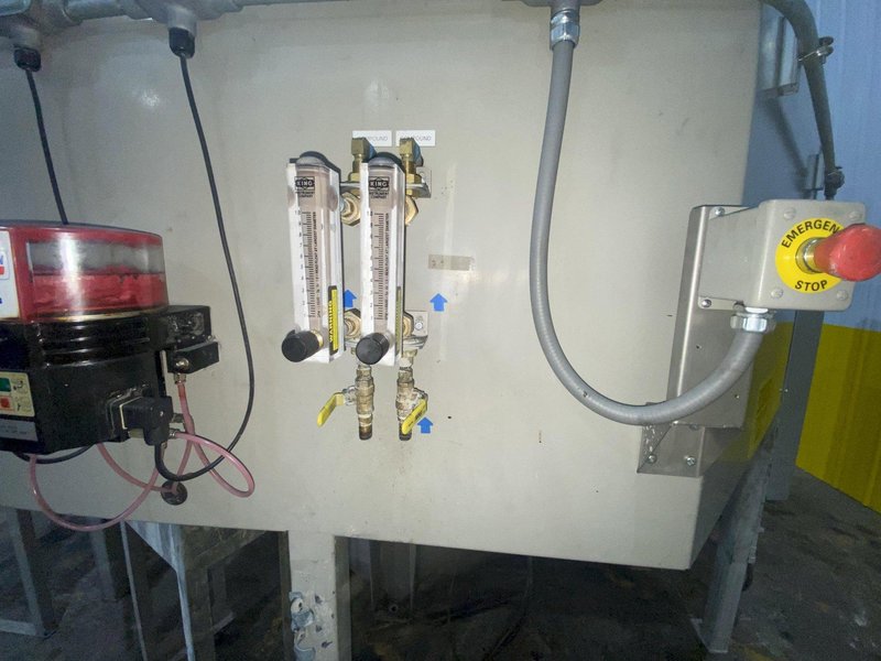 25 CU FT ALMCO MODEL #OR-25VLR AUTOMATIC VIBRATORY PARTS DEBURRING / POLISHING / FINISHING SYSTEM: STOCK #20574