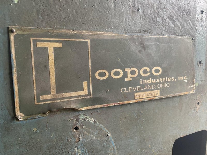 3&quot; X 12&#039; LOOPCO &quot;ROTOPLUG&quot; ROTARY TUBE DE-DIMPLER MACHINE: STOCK #11893