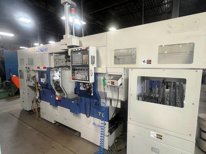 MURATEC MODEL MW180 TWIN SPINDLE CNC LATHE
