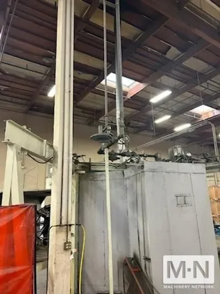 3 ARM MCNEILL MODEL 1500-64 ROTATIONAL MOLDING MACHINE