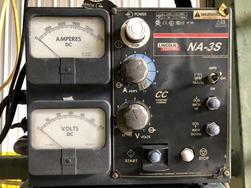 OGDEN AUTOMATIC HORIZONTAL TANK SEAM SUBMERGED ARC-WELDING MACHINE: STOCK #17134