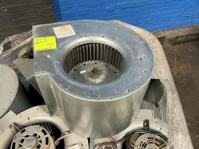 LAU INDUSTRIES 1/3 HP BLOWER WHEELS  -  W+H DD10-8A .50 CCW CV