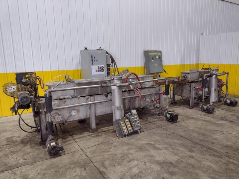 4&quot; CAPACITY ULTRASONIC BAR &amp; TUBE CONTINUOUS WASHER: STOCK #22589