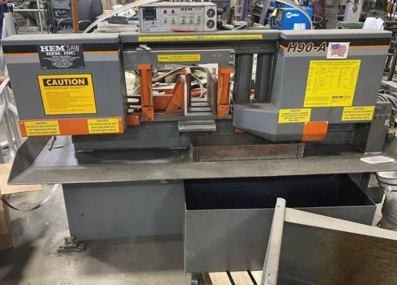 H.E.M. BAND SAW H90-A STOCK # 2921