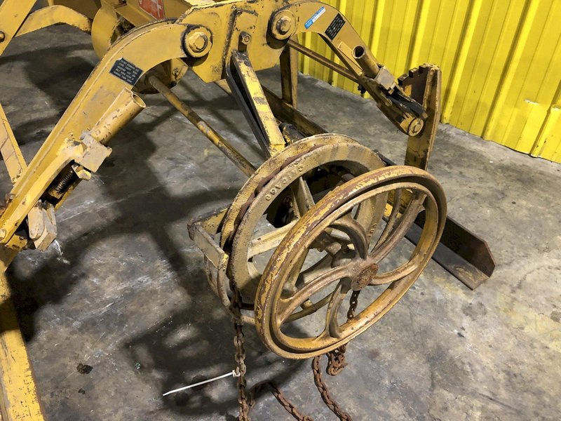 10,000 LB X 96" X 20"-48" ADJUSTABLE CULLEN FRIESTEDT C F PARALLELOGRAM SHEET LIFTER STOCK #3177