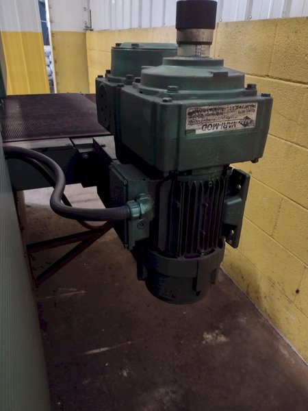 42" X 50 HP TIMESAVER MODEL #343-1SG  SLAG GRINDER BELT SANDER WITH HAMMOND DUST COLLECTOR: STOCK #17009