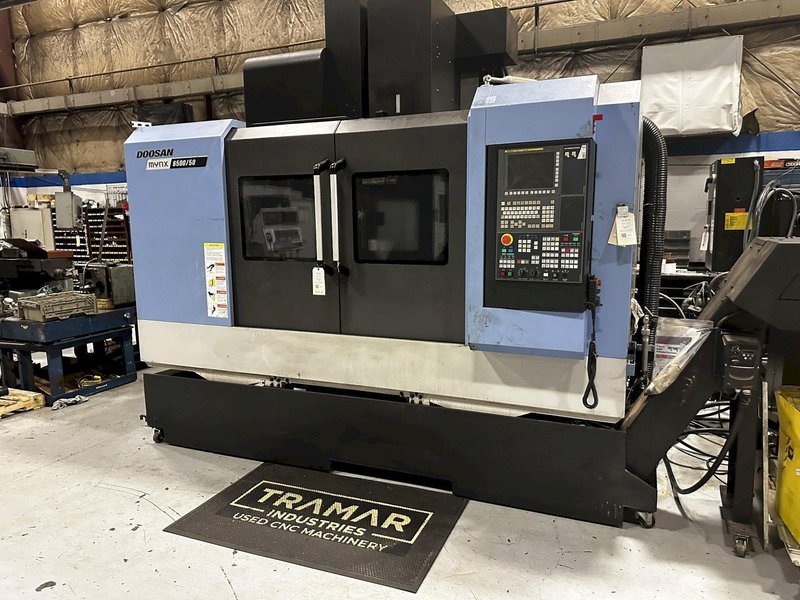 2018 Doosan Mynx 6500/50 CNC Vertical Machining Center For Sale