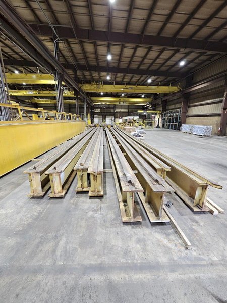 35 TON X 1050' BAY LENGTH CRANE RAIL ON 25' SPACING W21 X 147 BEAM (2100' LINEAR) : YOBRO 25192