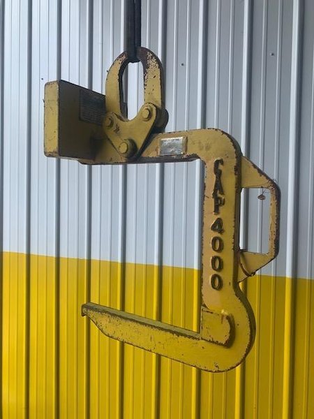 4,000 LB 2 TON X 16" BRADLEY COIL LIFT C HOOK: STOCK #15248