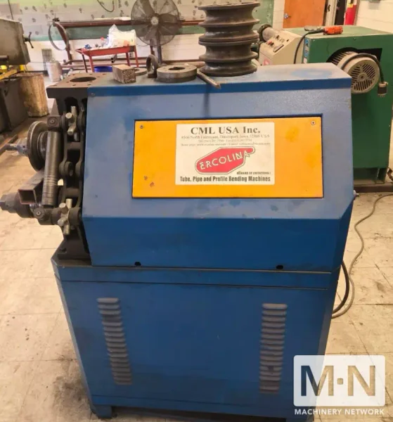 Ercolina EUR 76 Programmable Three-Roll Profile Section Bender, 2008