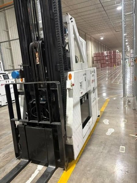 (x33) Egemin CBV 7607 LX Automated Guided Forklifts AGV, 5,300 LB Capacity, 300″ Lift, 48V- Varying Hours
