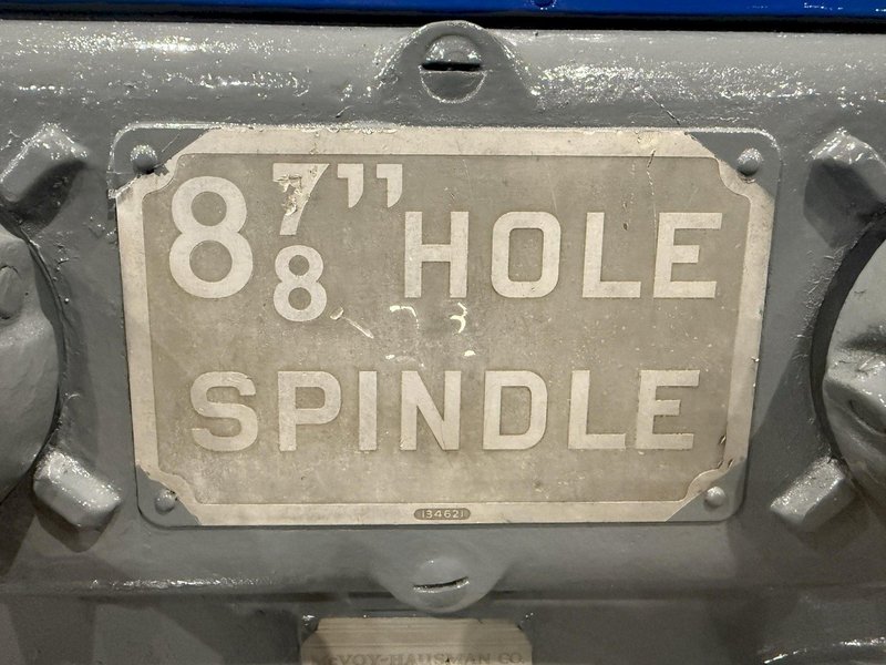 28&quot; X 144&quot; LODGE &amp; SHIPLEY 8-7/8&quot; HOLLOW SPINDLE ENGINE LATHE 8-7/8&quot; HOLE: STOCK #24032