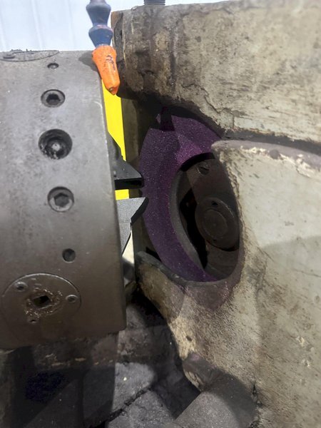 3" OLIVER ADRIAN MODEL #600 DRILL SHARPENER GRINDER: STOCK #23491