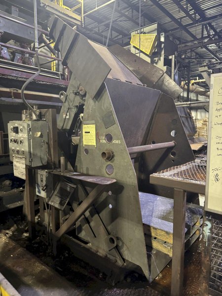34 CU FT BLAST CLEANING TECHNOLOGIES MODEL #M-34 TUMBLE BLAST MACHINE: YOBRO #23908