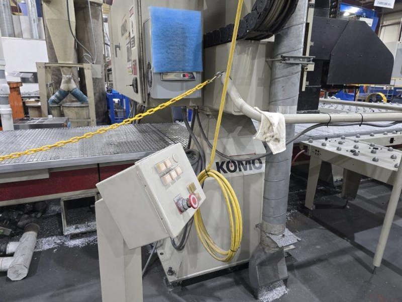 KOMO Fusion 524 VR Bridge Style CNC Router, 2007