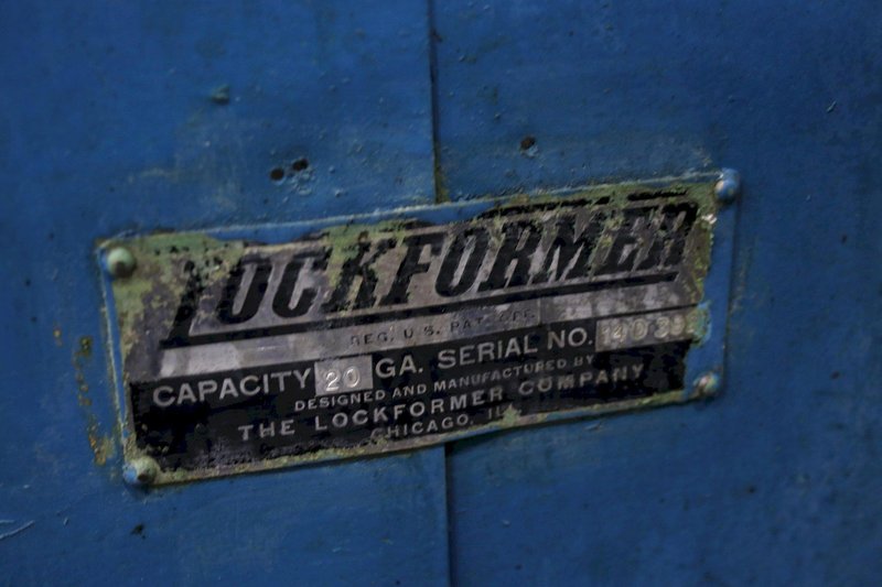 14 STAND X 1&quot; LOCKFORMER DUPLEX ROLL FORMER: STOCK #76380