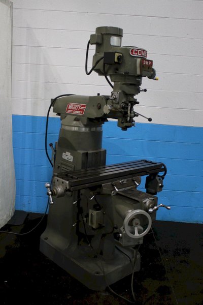 3 HP COMET VERTICAL RAM TYPE MILL: STOCK #74598
