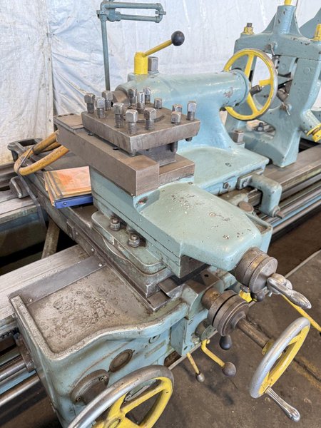 36" X 168" NILES N6/4000 HEAVY DUTY ENGINE LATHE. STOCK #1215225