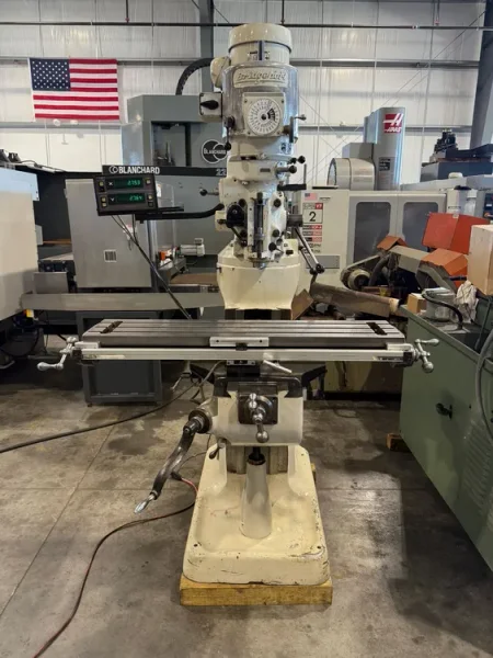 Bridgeport Series 1 Vertical Milling Machine DRO USA #7853