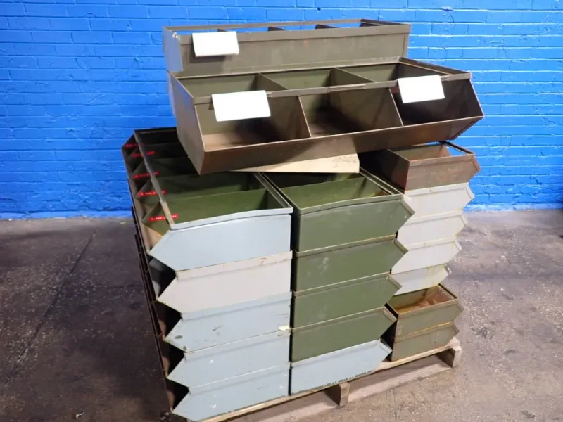 103 SHOTS METAL STACKING BINS