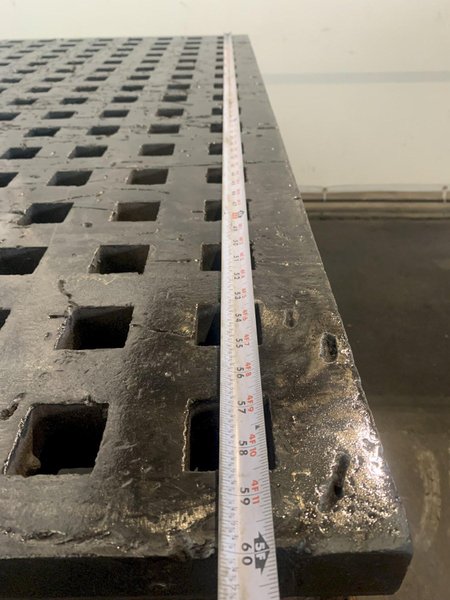 60" x 30" x 36"H ACORN WELDING TABLE W/ STAND. STOCK #1165123.