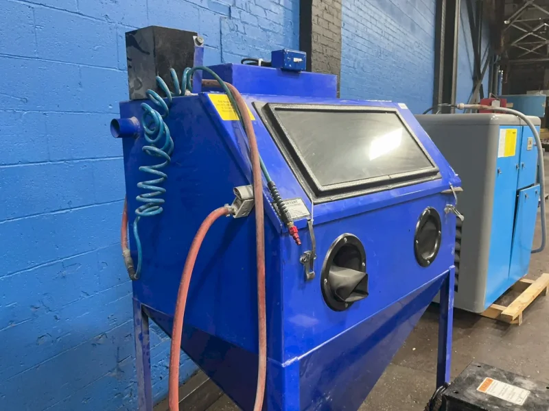 17" X 37" X 12" BLAST CABINET