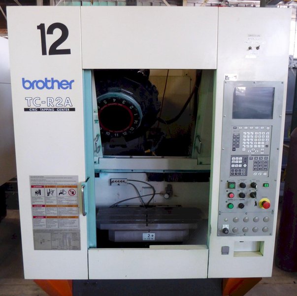 Brother CNC Drill &amp; Tap Center TC-R2A, 10K RPM, 14 ATC, Pallet Changer, 2006