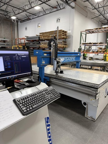 ShopSabre IS-612 CNC Router, 2024 – 25HP FPZ Vacuum System