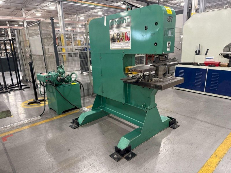 120 TON PIRANHA HYDRAULIC PUNCH PRESS: YOBRO #24091