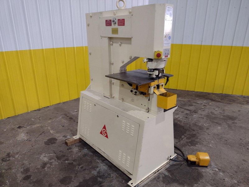 60 TON GEKA PUMA MODEL #55S SINGLE END HYDRAULIC PUNCH: STOCK #20638