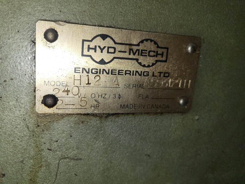 Hyd- Mech Model H-12A Fully Auto Horizontal Bandsaw