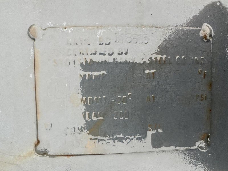 8,000 CFM ZEKS MODEL #8000HDF MIST ELIMINATOR VERTICAL TANK: STOCK #23052