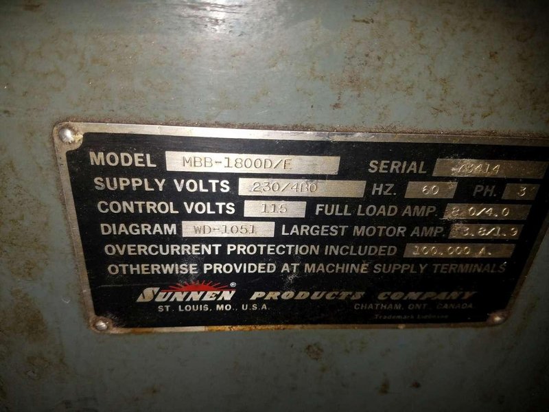 Sunnen MBB-1800 Power Hone