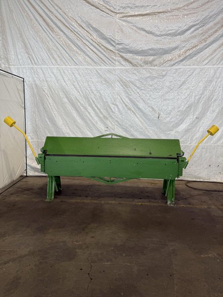 14 GAUGE X 8' CHICAGO DRIES &amp; KRUMP MODEL 814 APRON HAND BRAKE. STOCK # 0238125